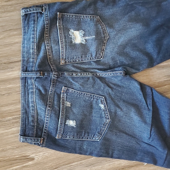 JBD Mid-rise Distressed Boyfriend Skinny with Destroyed Hem size 25 - Picture 6 of 11